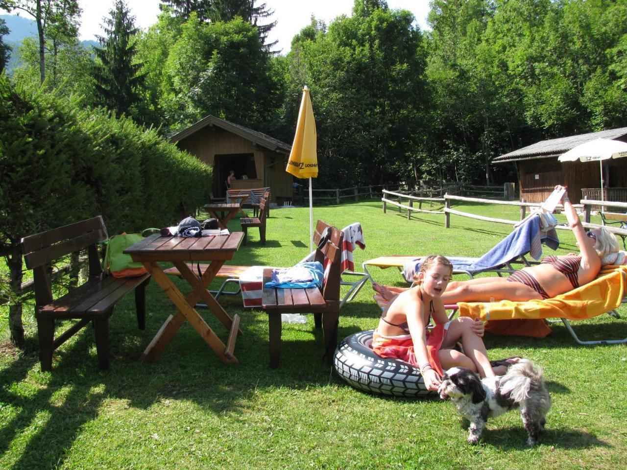 Ferienwohnungen Mitterer Weissensee Buitenkant foto