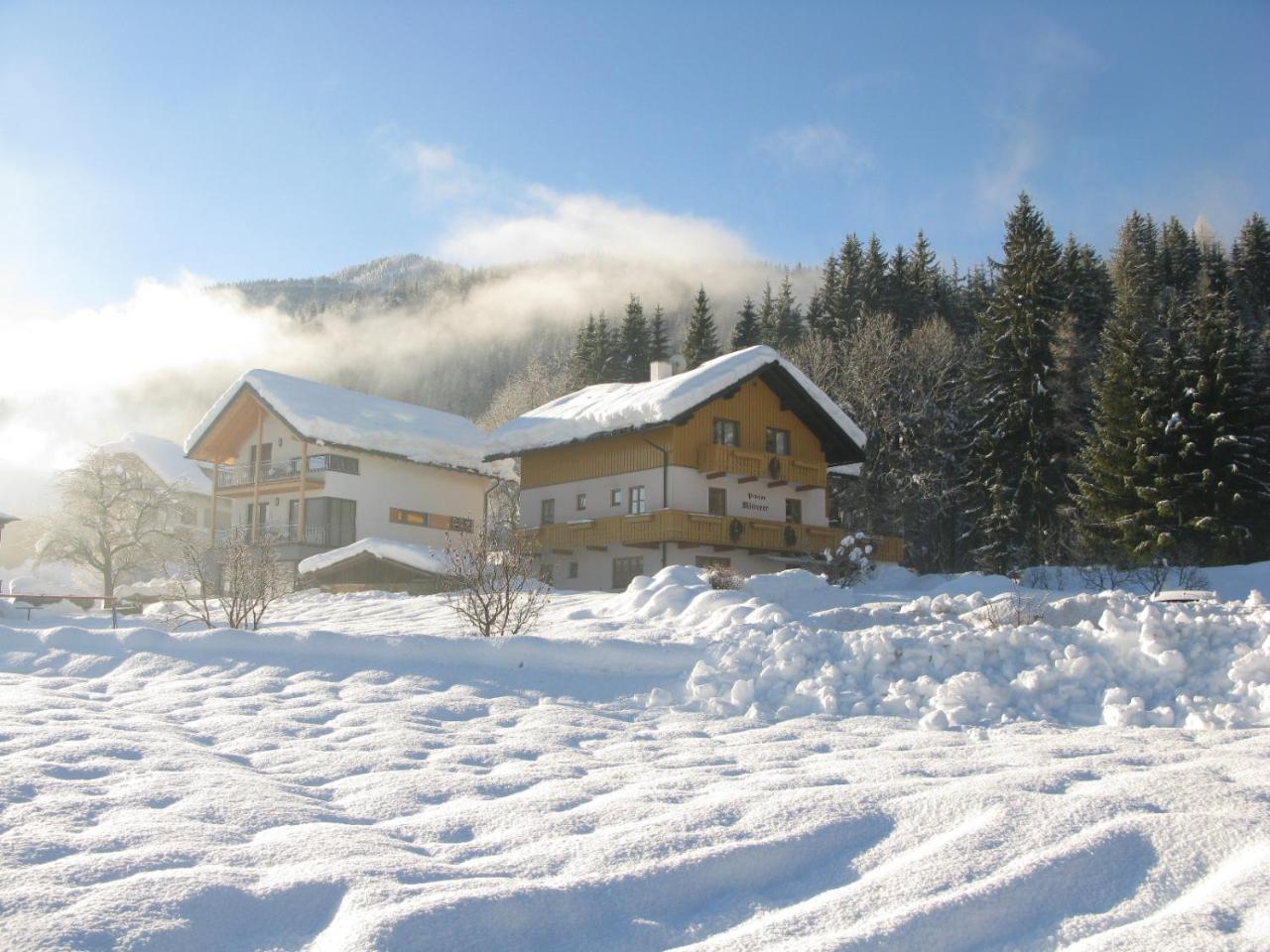 Ferienwohnungen Mitterer Weissensee Buitenkant foto