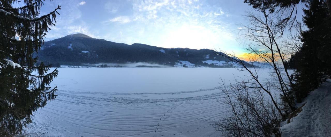 Ferienwohnungen Mitterer Weissensee Buitenkant foto