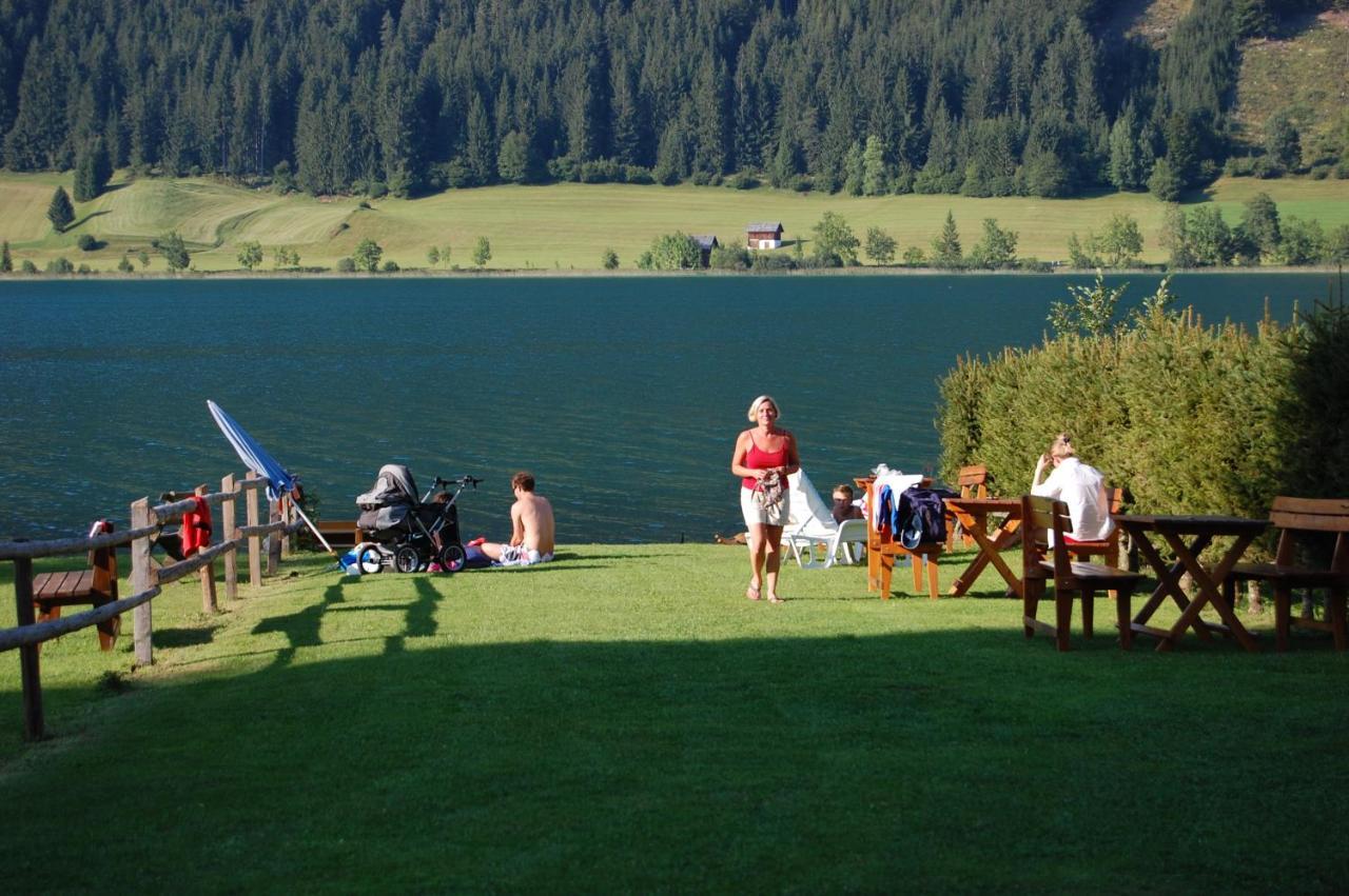 Ferienwohnungen Mitterer Weissensee Buitenkant foto