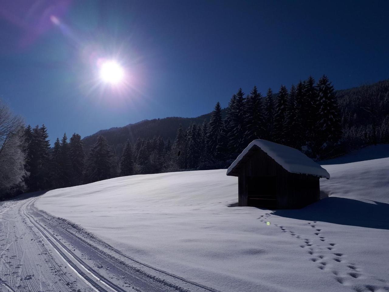 Ferienwohnungen Mitterer Weissensee Buitenkant foto